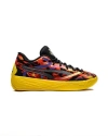 Puma Stewie 2 Fire 380072-01 Sneakers Women's Black Red Basketball Shoes Fd447 In Multi