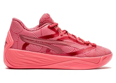 Pre-owned Puma Stewie 2 Mi Amor (women's) Sneakers In Passion Fruit/club Red