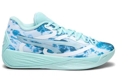 Pre-owned Puma Stewie 2 Water (women's) Sneakers In Light Aqua/ White