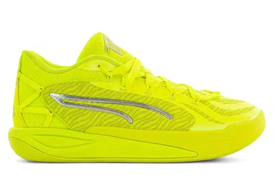 Pre-owned Puma Stewie 4 Flawless (women's) Sneakers In Lime Squeeze/lime Sheen