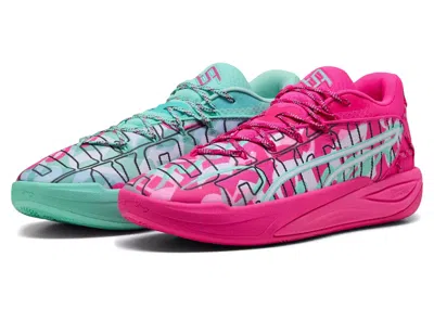 Pre-owned Puma Stewie 4 Timeless (women's) Sneakers In Electric Peppermint/ravish