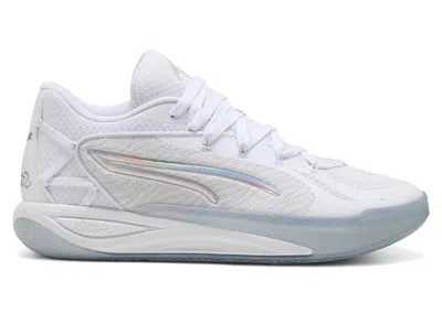 Pre-owned Puma Stewie 4 (women's) Sneakers In Ice Blue/white In Multi