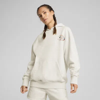 Puma Stewie Prism Women's Basketball Hoodie In Gray