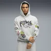 Puma Sticker Pack Pullover Hoodie Men In White