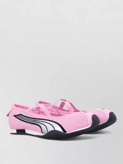 Puma Street Heritage Ballet Mesh Ballerina Shoes In Pink
