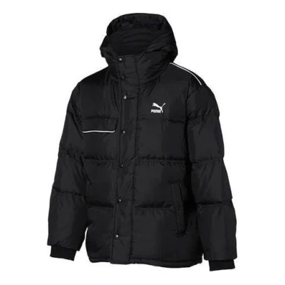 Puma Street Style Logo Down Jacket 'black'