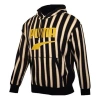 Puma Striped Hoodie 'black Yellow White' In Multi