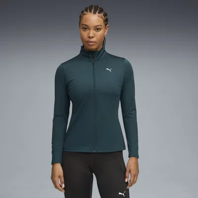 Puma Strong Full Zip Women In Green