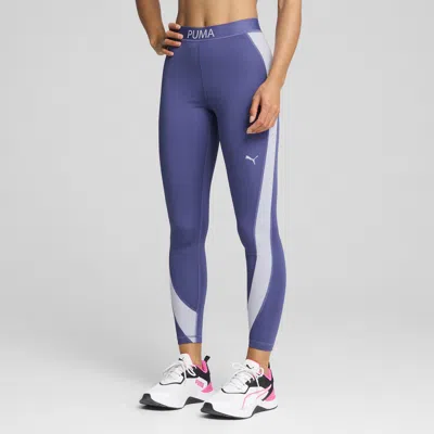 Puma Strong High-waisted 7/8 Color Block Women's Tights