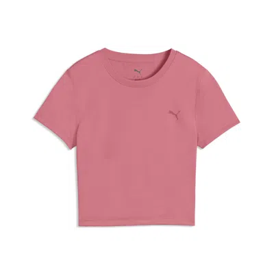 Puma Strong Women's Cross Back T-shirt In Pink