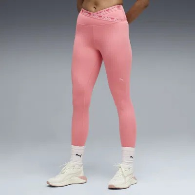 Puma Strong Women's High Waist, 7/8 Tight In Pink