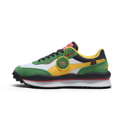 Puma Style Rider Nyc Flagship Shoes In Green