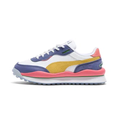 Puma Style Rider Nyc Flagship Wns Shoes In White