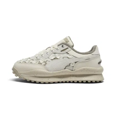 Puma Style Rider Trim Women's Sneakers In White