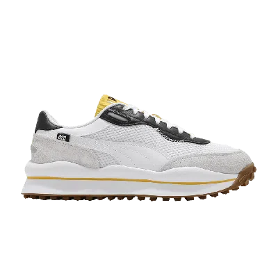 Pre-owned Puma Style Rider 'warm Texture - White'