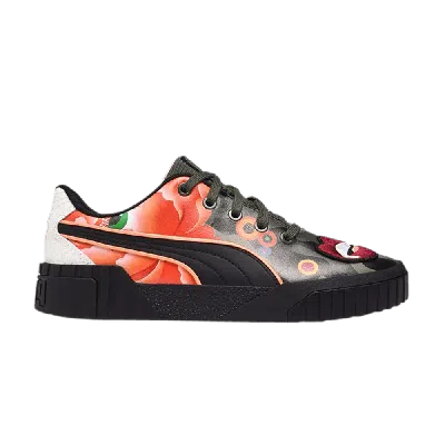 Pre-owned Puma Sue Tsai X Wmns Cali 'peonies Camo' In Black
