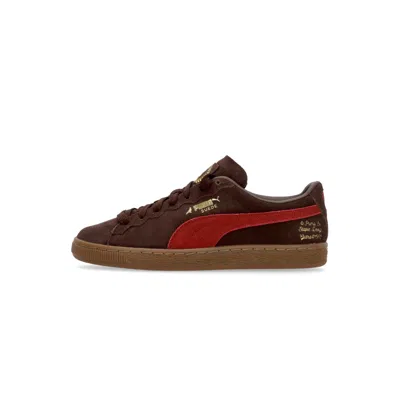Puma Suede B X Staple Men's Low Shoe Dark Chocolate/rhubarb