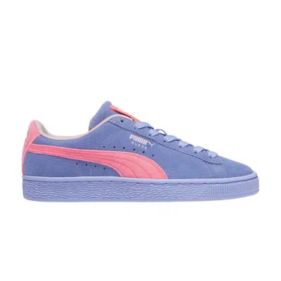 Pre-owned Puma Suede Big Kid 'valentine's Day' | Purple | Kid's Size 5