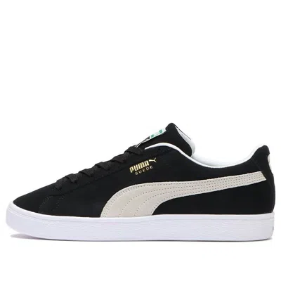 Puma Suede Casual Skateboarding Shoes Unisex Black White