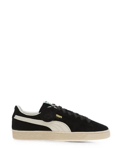 Puma X Charles F. Stead Logo Detailed Sneakers In Black