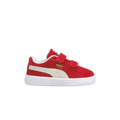 Pre-owned Puma Suede Classic 21 Ac Infant 'high Risk Red White' | Infant Size 6