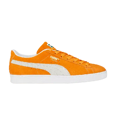 Pre-owned Puma Suede Classic 21 'clementine' In Orange