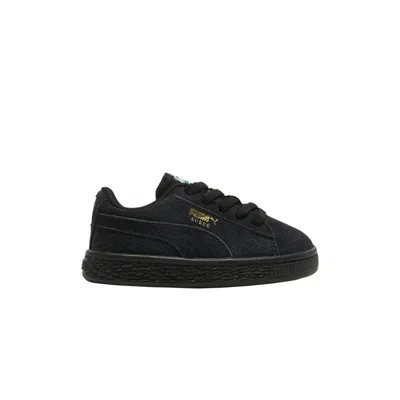 Pre-owned Puma Suede Classic 21 Infant 'black' | Infant Size 4