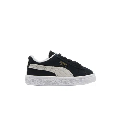 Pre-owned Puma Suede Classic 21 Infant 'black White' | Infant Size 5