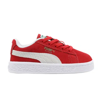Pre-owned Puma Suede Classic 21 Infant 'high Risk Red' | Infant Size 4