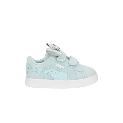 Pre-owned Puma Suede Classic 5 Infant 'light Flex Bow' | Blue | Infant Size 6
