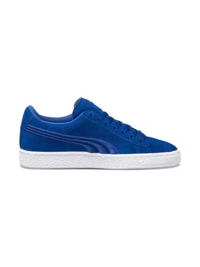 Puma Kids' Suede Classic Badge Gs "blue/white" Sneakers