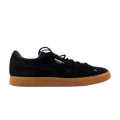 Pre-owned Puma Suede Classic Crafted In Black