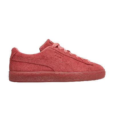 Pre-owned Puma Suede Classic Jr 'mono Iced - Sun Kissed Coral' In Pink
