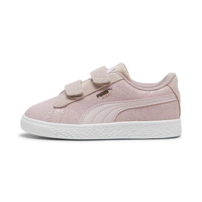 Puma Suede Classic Lf Cheetah Little Kids' Sneakers In Mauve Mist-mauved Out