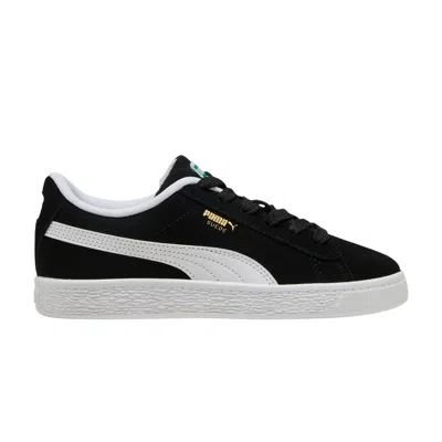 Pre-owned Puma Suede Classic Little Kid 'black White' | Kid's Size 11.5