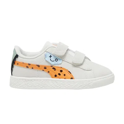 Pre-owned Puma Suede Classic Little Kid 'mix Match - Warm White' | Kid's Size 11