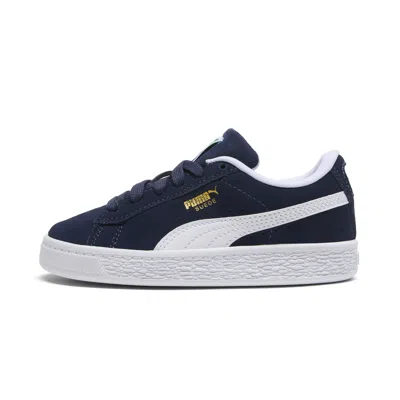 Puma Suede Classic Little Kids' Sneakers In Blue