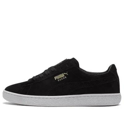 Puma Suede Classic Metal Badge 'black White'