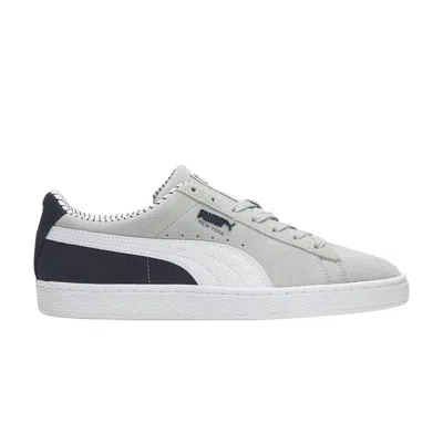 Pre-owned Puma Suede Classic 'nyc Pinstripe' | Grey | Men's Size 4.5 In Gray