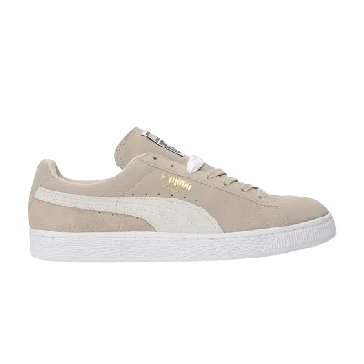 Pre-owned Puma Suede Classic+ 'oatmeal' In Cream