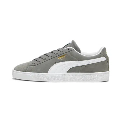 Puma Suede Classic 21 Casual Shoes In Grey