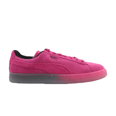 Pre-owned Puma Suede Classic V2 Fade Future Jr 'pink Glo'