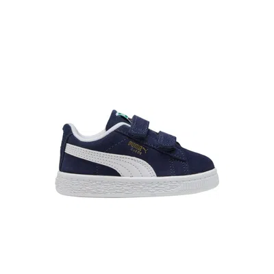 Pre-owned Puma Suede Classic Velcro Toddler 'navy' | Blue | Infant Size 9