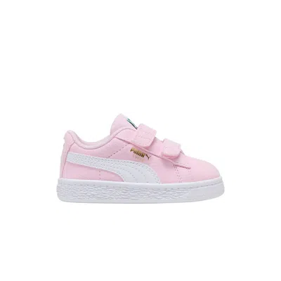 Pre-owned Puma Suede Classic Velcro Toddler 'pink Lady' | Infant Size 10