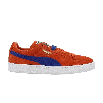 Pre-owned Puma Suede Classic+ 'vermillion Orange'
