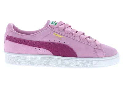Pre-owned Puma Suede Classic (women's) Sneakers In Mauved Out/magenta Gleam