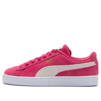 PUMA PUMA SUEDE CLASSIC XXI TRAINERS 'PINK WHITE'