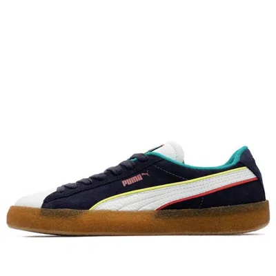 Puma Suede Crepe Stb 'black Brown White' In Blue