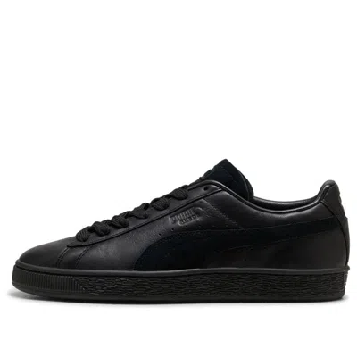 Puma Suede Dressed Sneakers In Black
