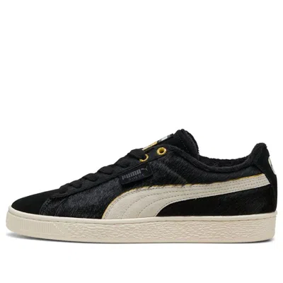 Puma X Felix The Cat Suede Men's Sneakers In Black-pelé Yellow